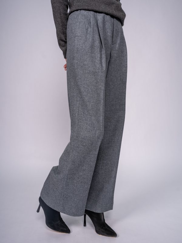 Pantalon large · Grey