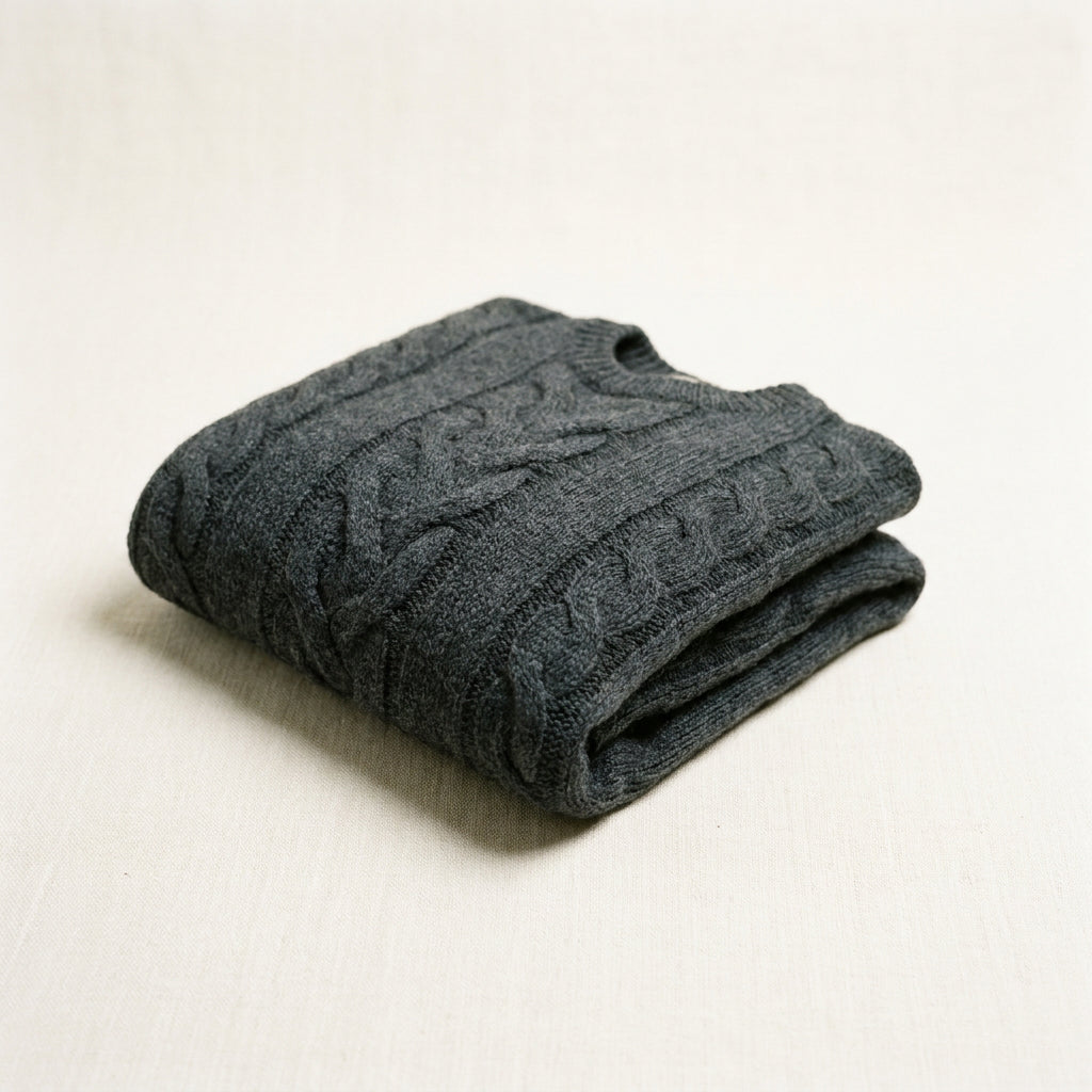 Aran Cable Turtleneck