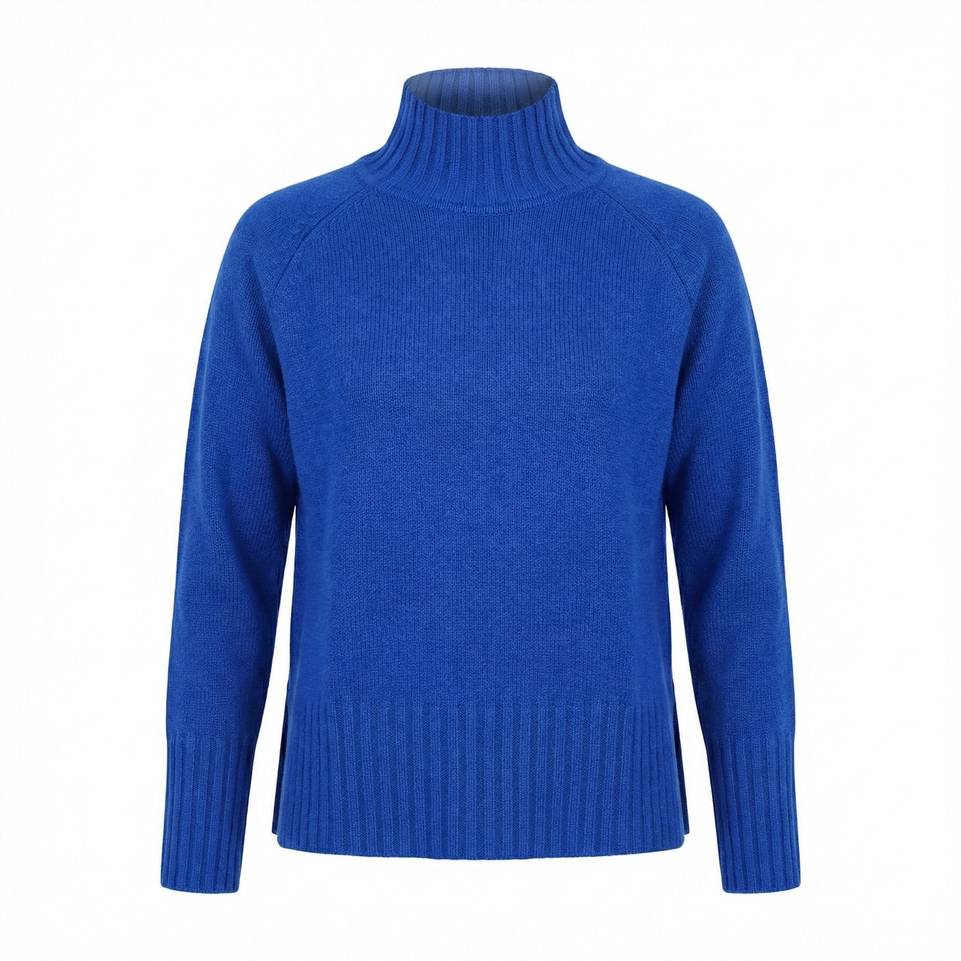 Half-Roll Mock Neck