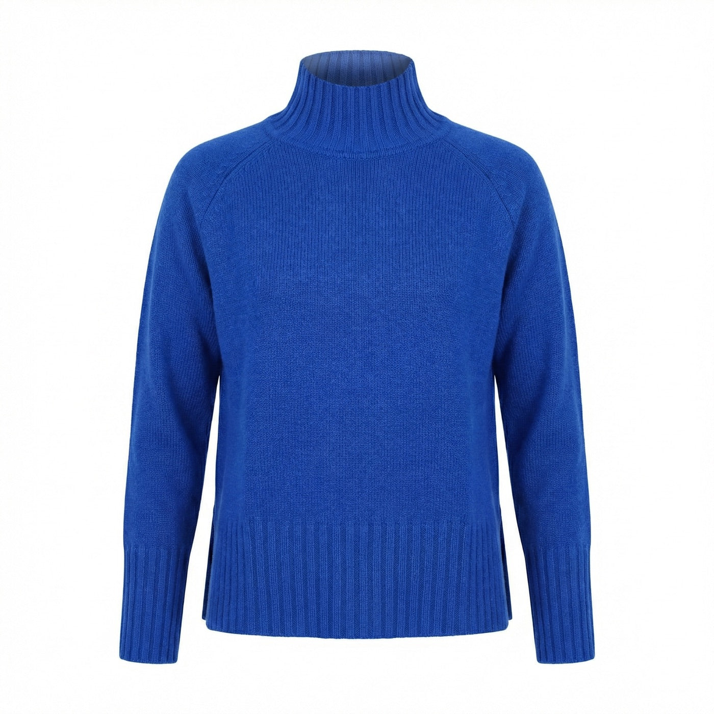 Half-Roll Mock Neck