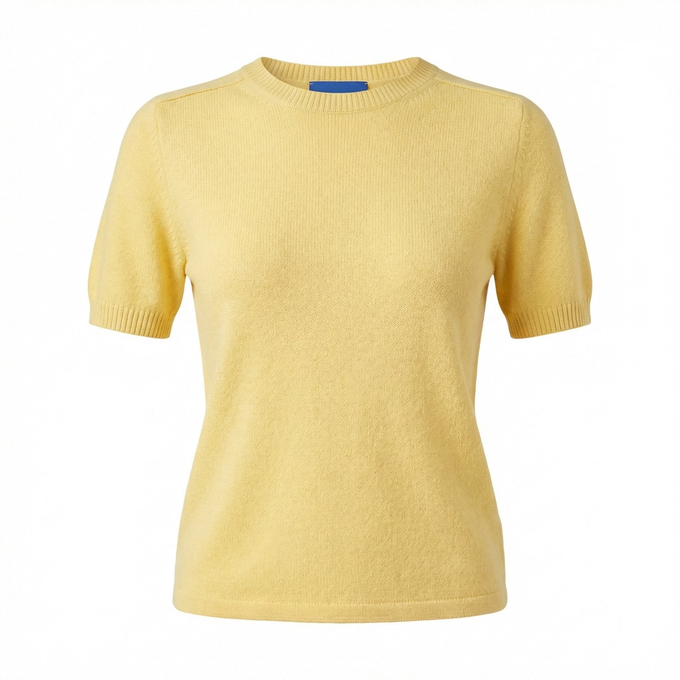 Short-Sleeve Cashmere Tee