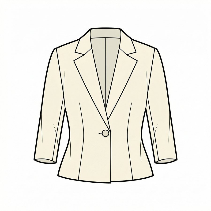 Cropped Blazer