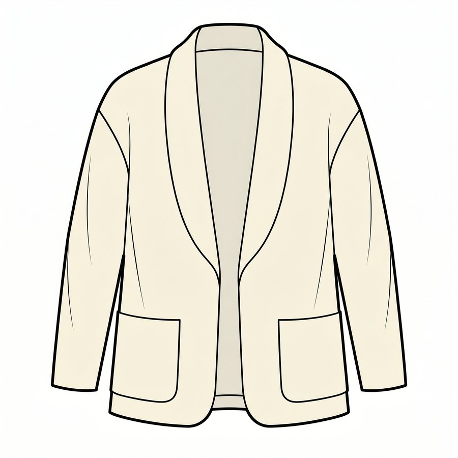 Shawl-Collar Blazer