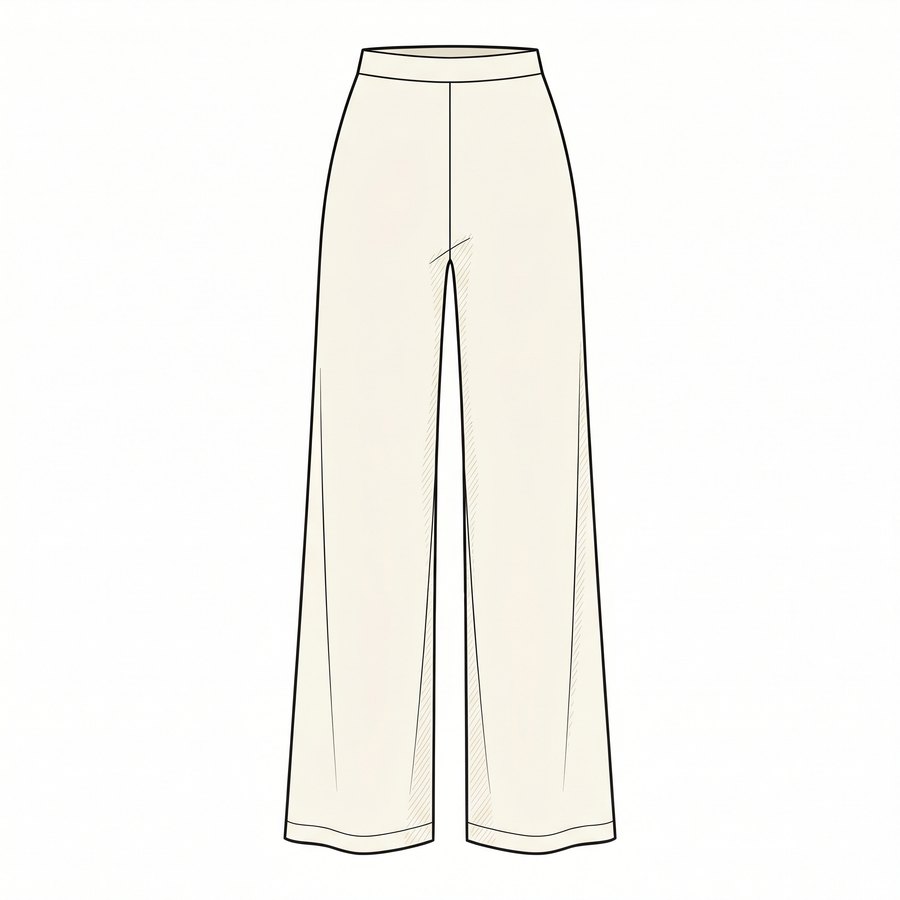 Wide-Leg Trouser
