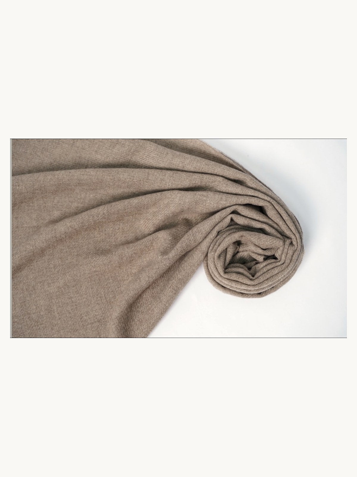 Cashmere Shawl · Camel — flat