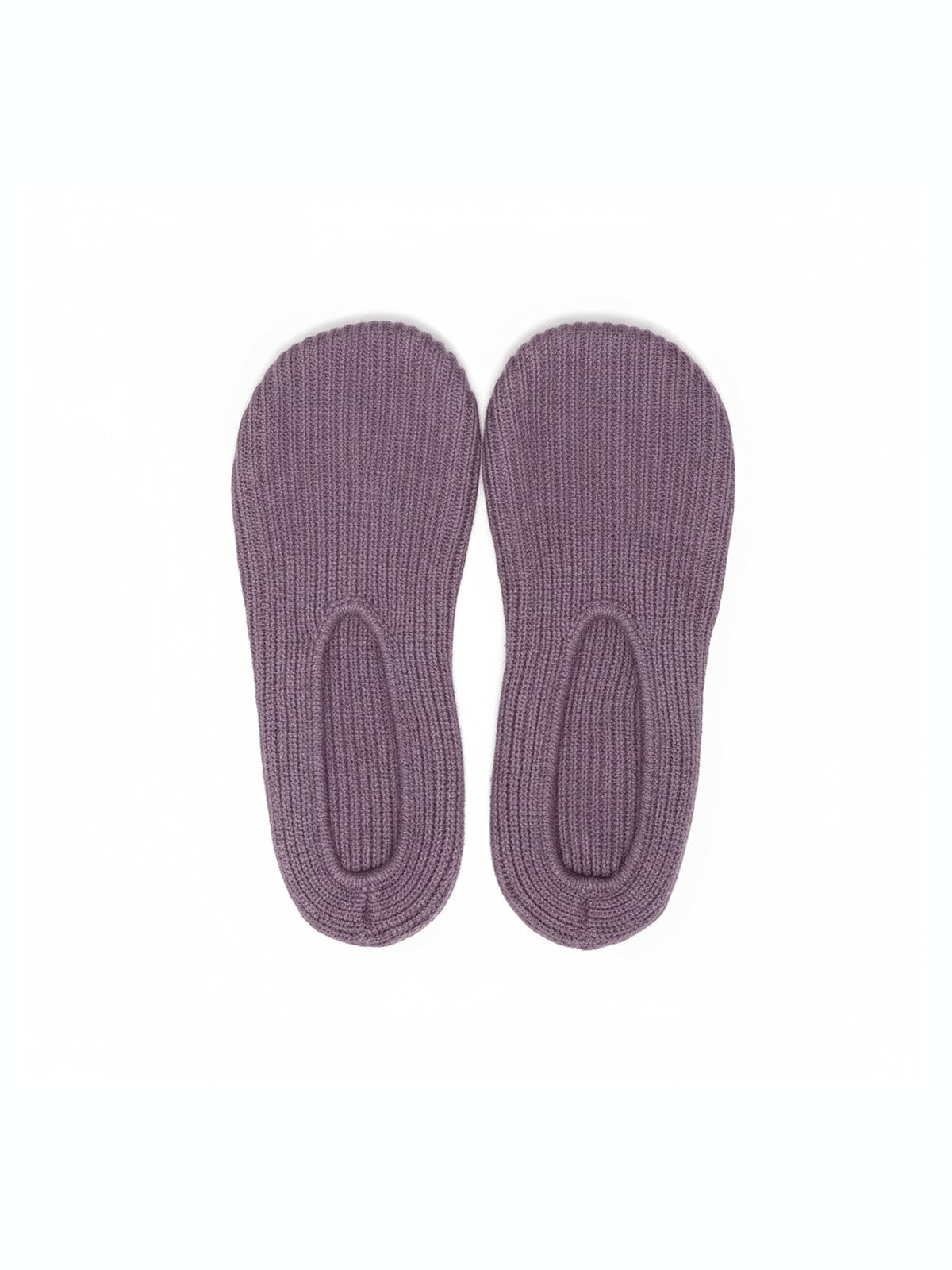 Cashmere Slip-Ons · Grey — flat