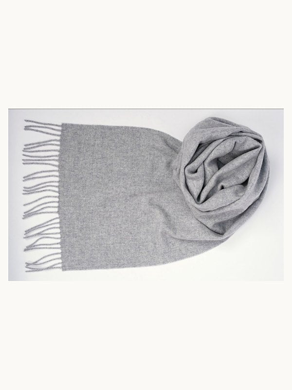 Klassischer Kaschmirschal · Light Grey