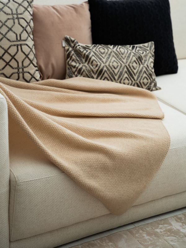 Asterope Throw · Oatmeal