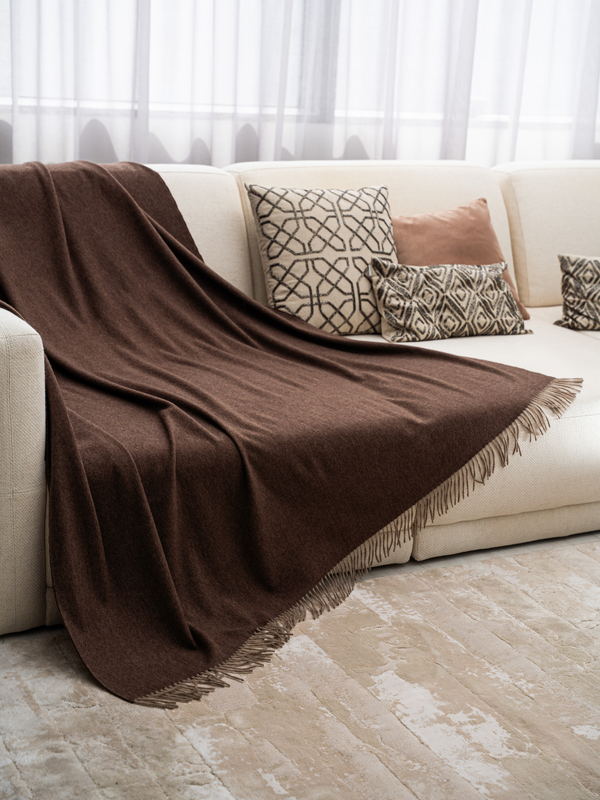Arcturus Throw · Walnut