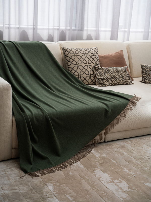 Capella Throw · Pine