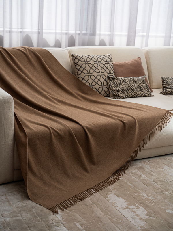 Procyon Throw · Camel