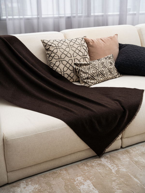Canopus Throw · Chocolate