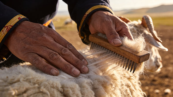 Combed, Never Sheared: Why Staple Length Matters