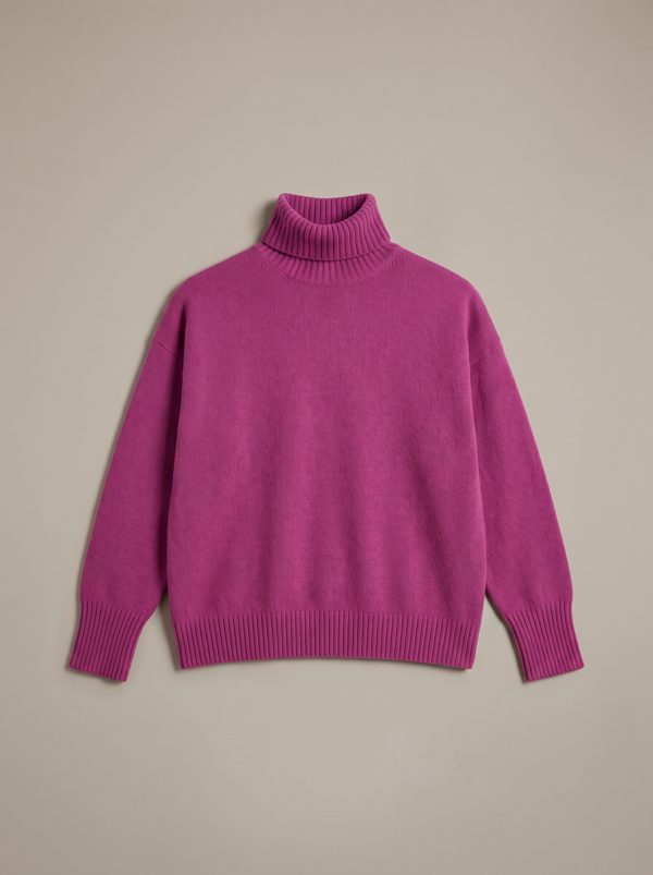 Khovsgol Funnel-Neck Sweater