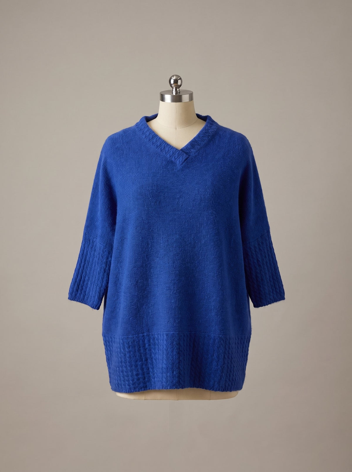Pull col V Buir — vue de face