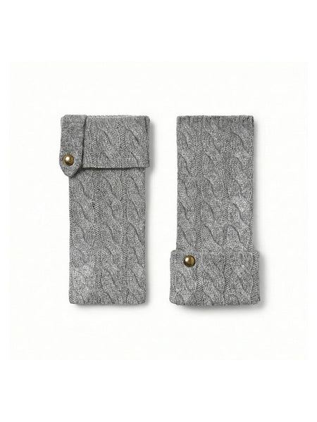 Кашемировые митенки · Grey