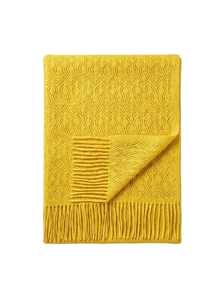 Scialle Stampato in Cashmere · Gold