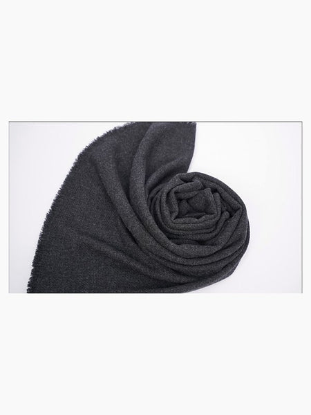 Scialle in Cashmere · Graphite