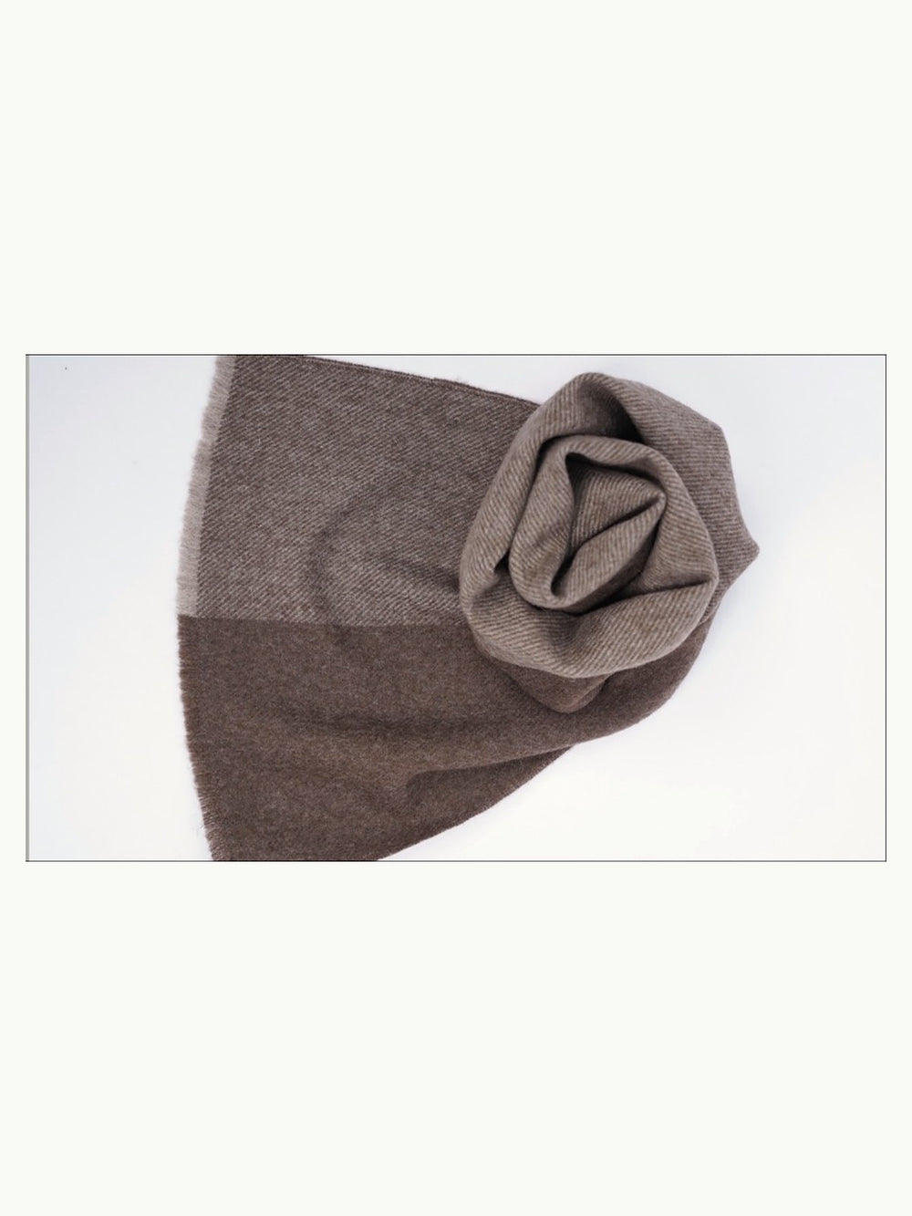 Châle en cachemire · Taupe