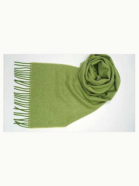 Sciarpa Classica in Cashmere · Apple Green