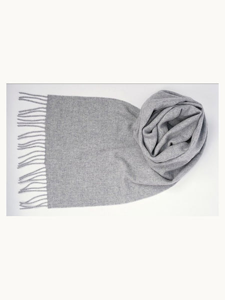 Sciarpa Classica in Cashmere · Light Grey