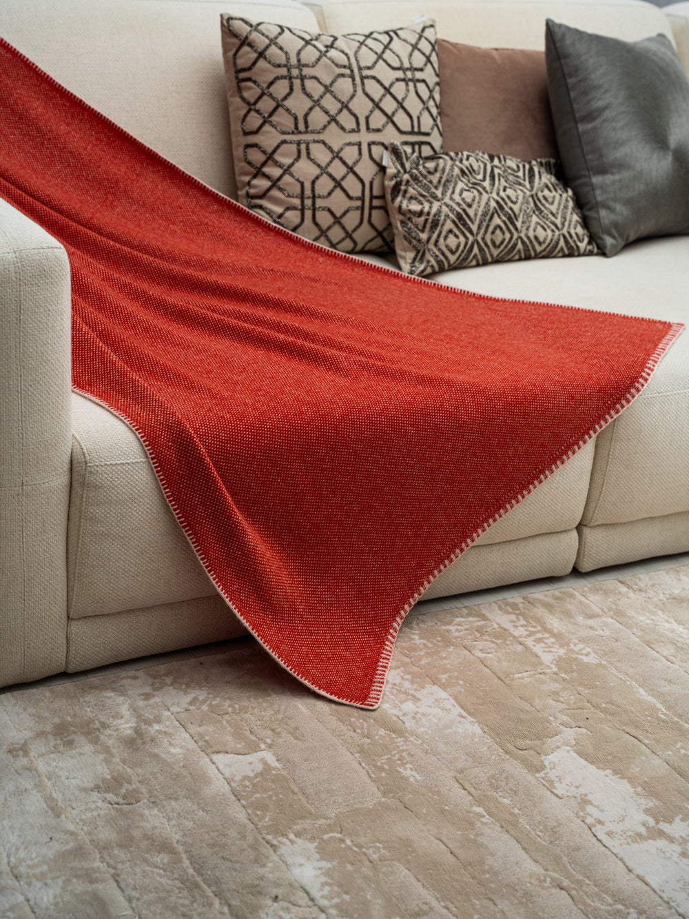 Plaid Alnilam · Burnt Orange