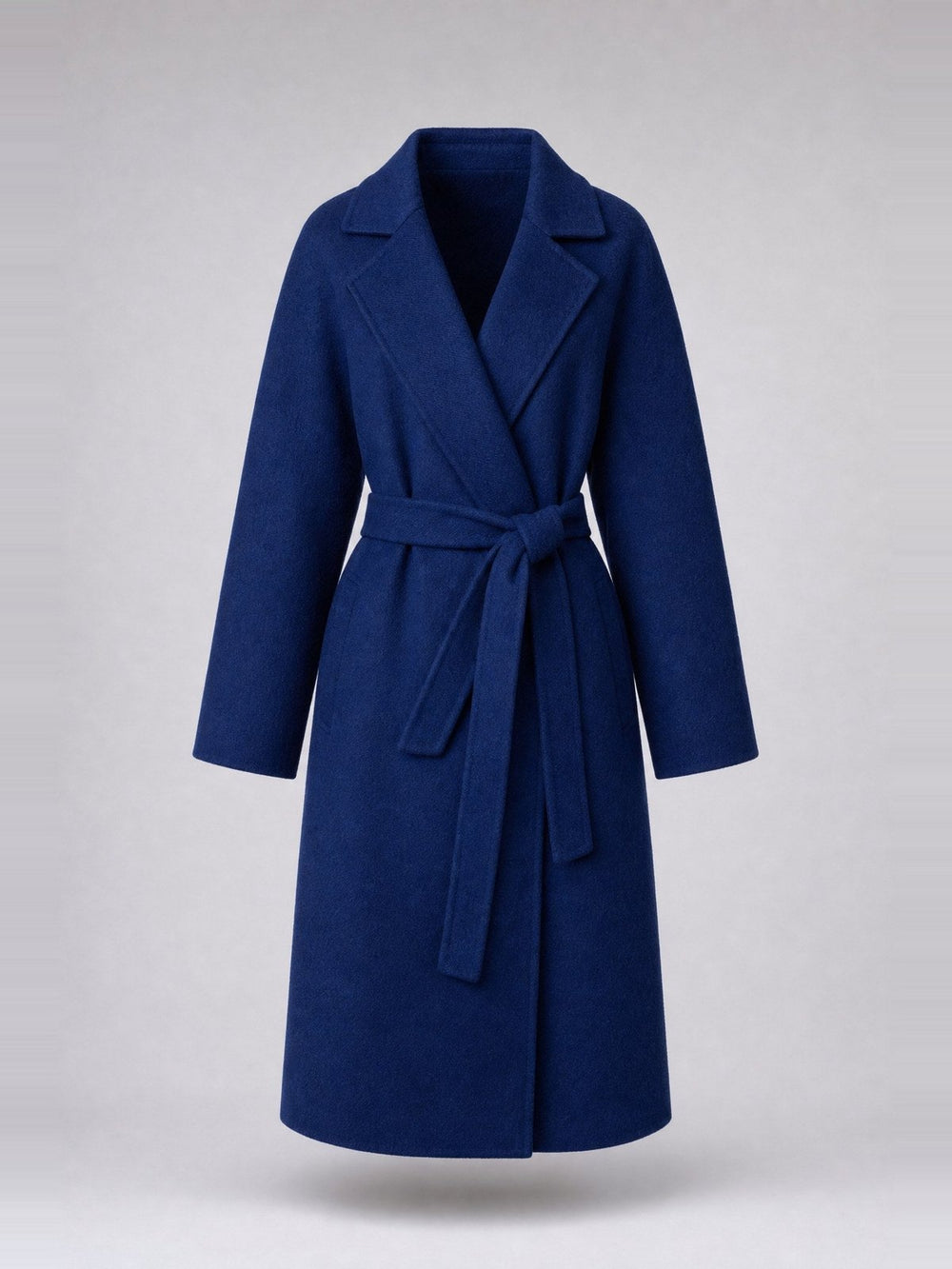 Wickelmantel mit Gürtel · Navy