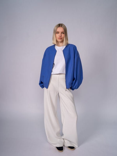 Giubbotto Bomber · Royal Blue