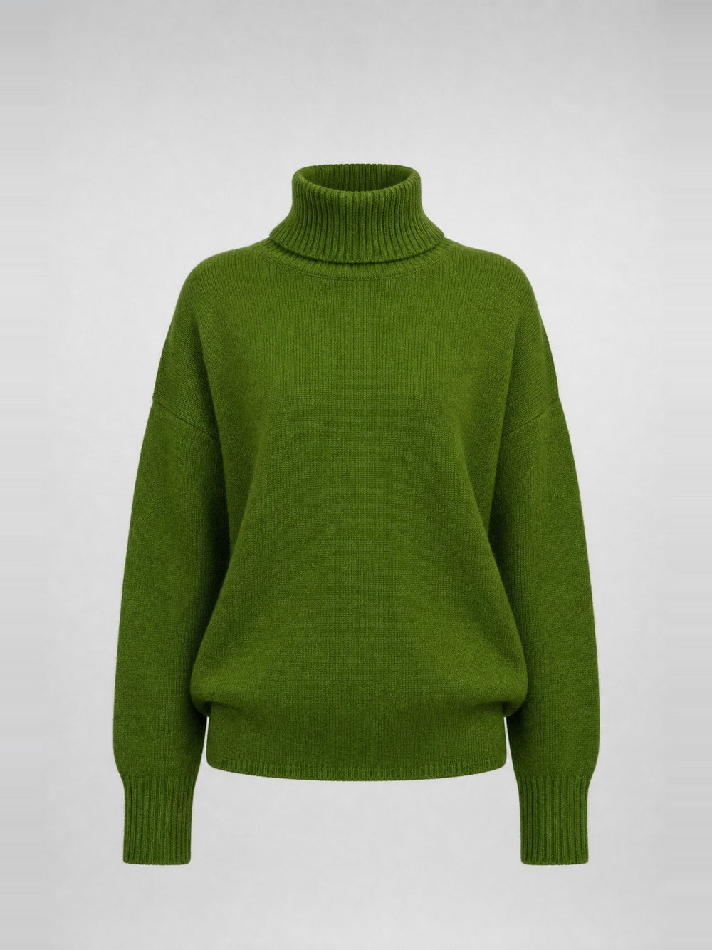 Pull col roulé oversize · Spring Green