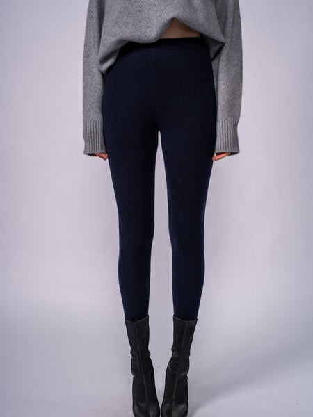 Leggings in Maglia · Navy