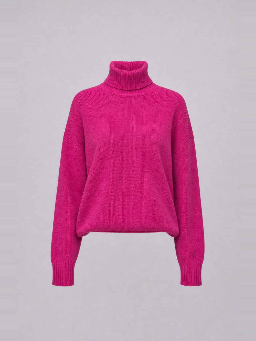 Rollkragenpullover mit Rippenabschlüssen · Showbiz