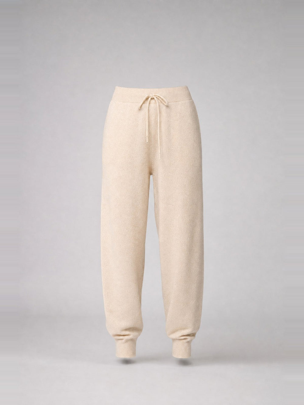 Drawstring Lounge Joggers · Organic White