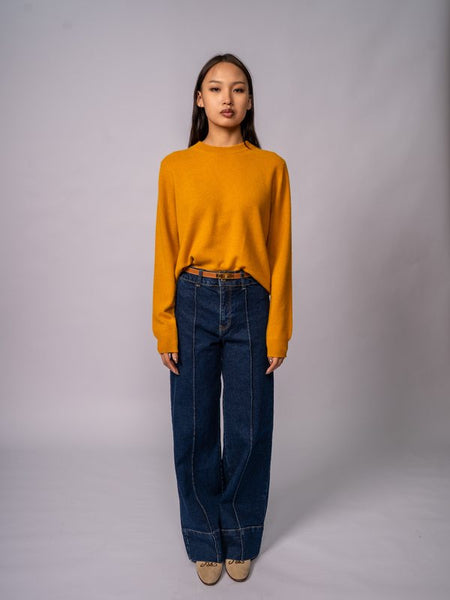 Maglione Girocollo · Ochre