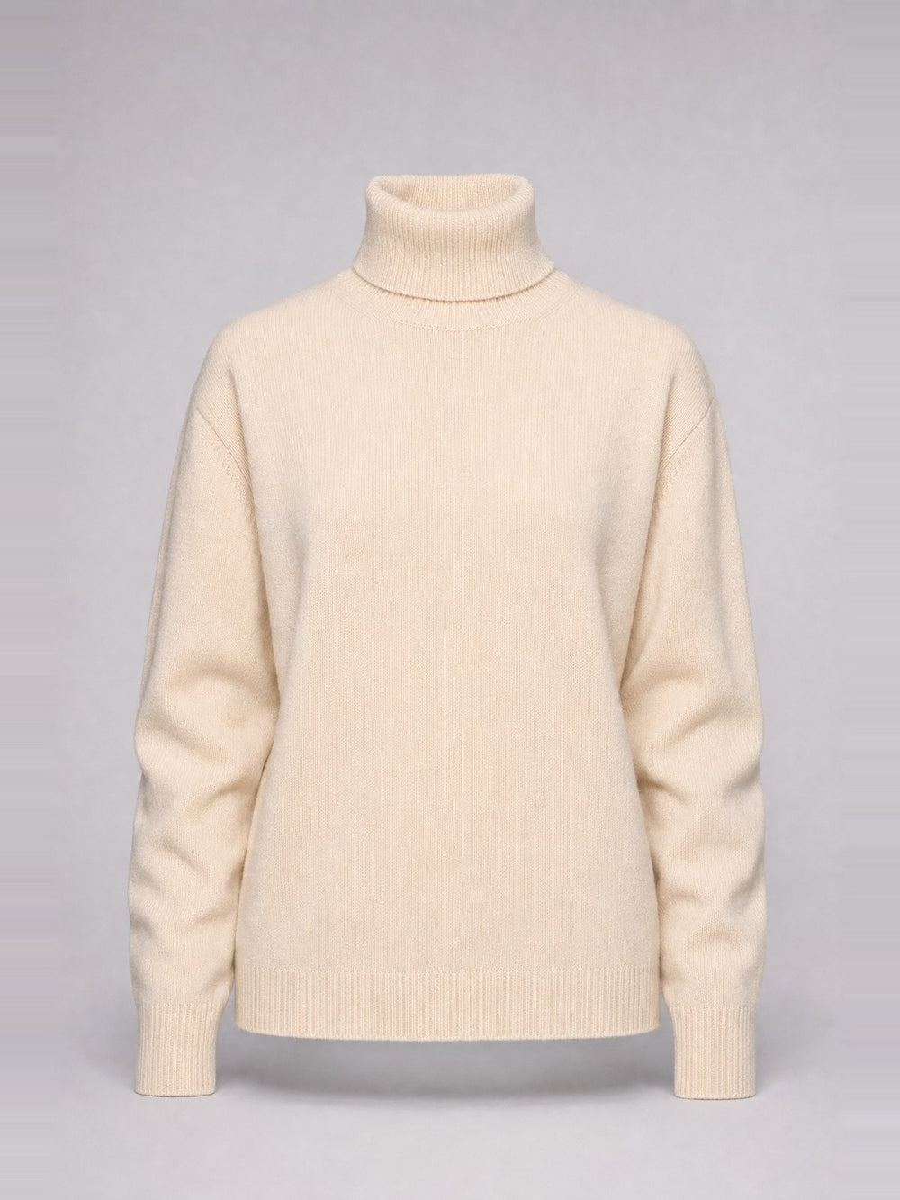 Jersey de cuello alto · Organic White