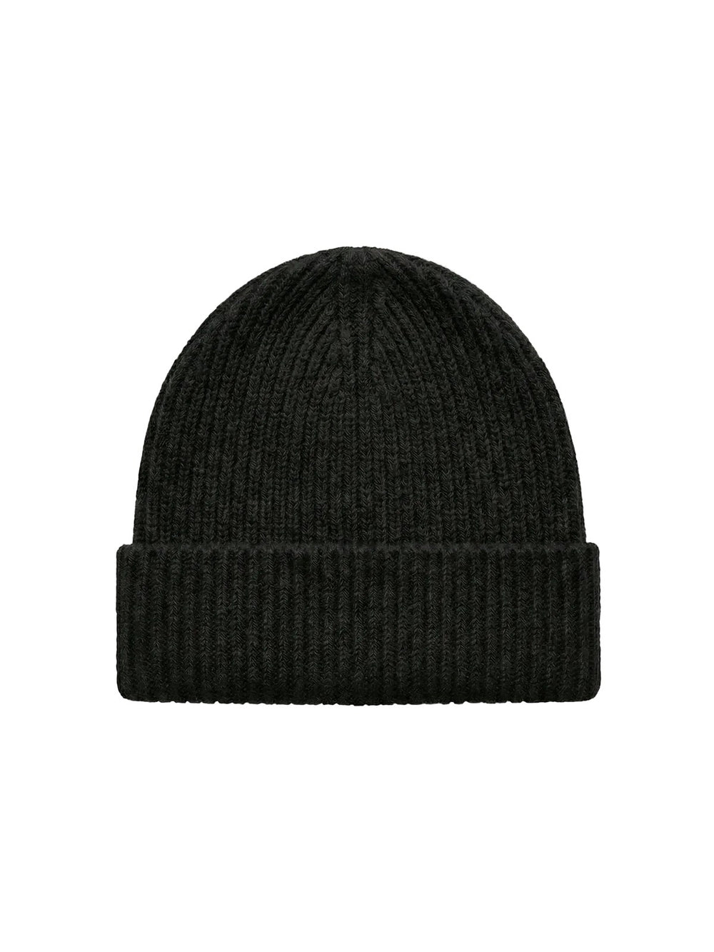 Gorro de cachemira de canalé · Black