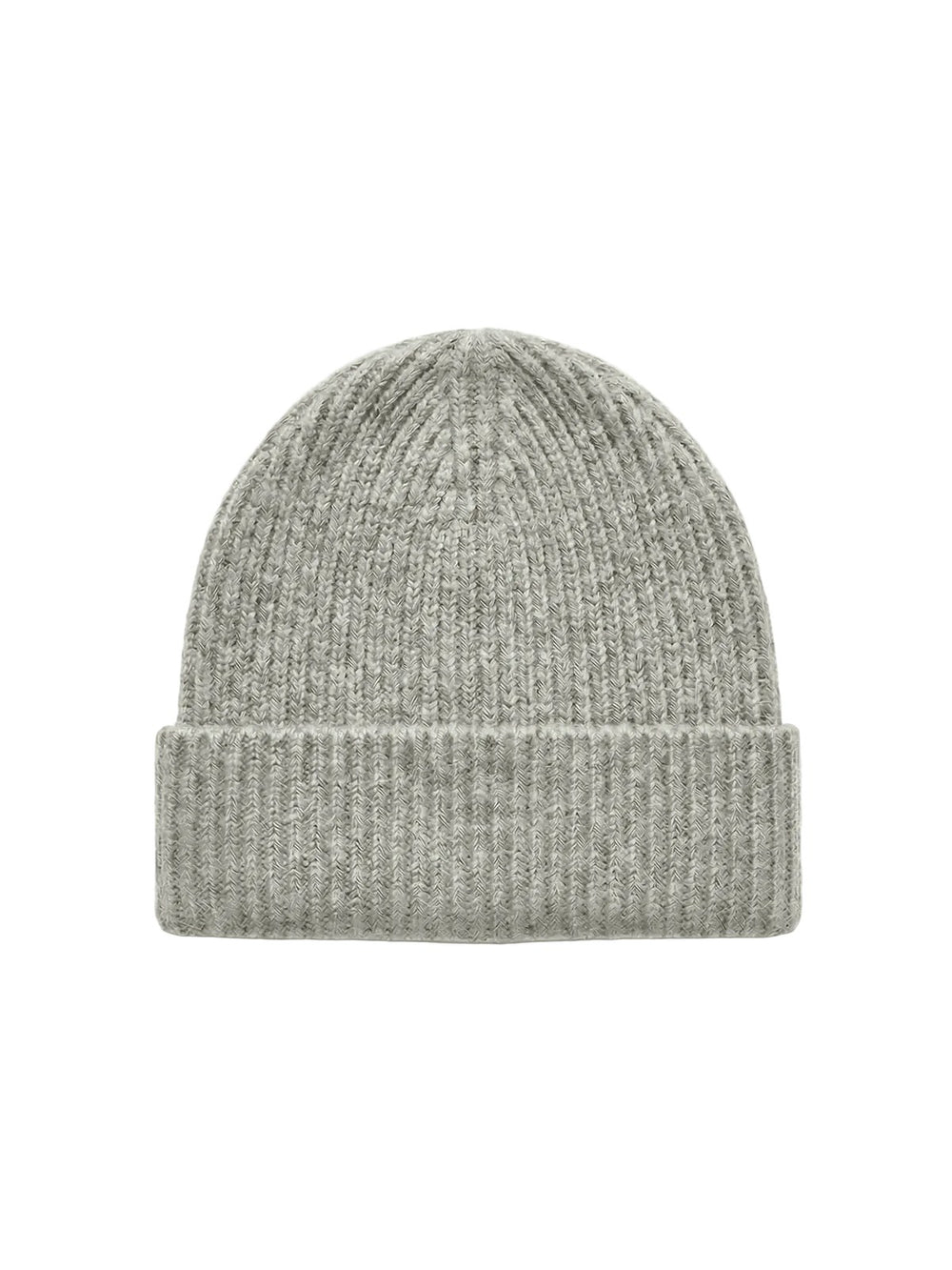 Gorro de cachemira de canalé · Light Grey