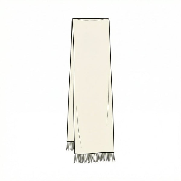 Long Fringed Scarf