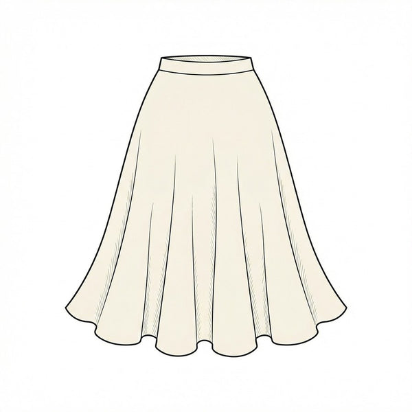 Circular Skirt, Midi