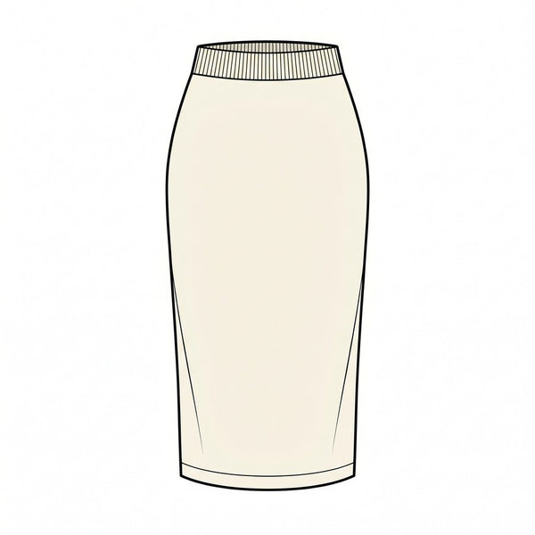 Pencil Skirt, Midi