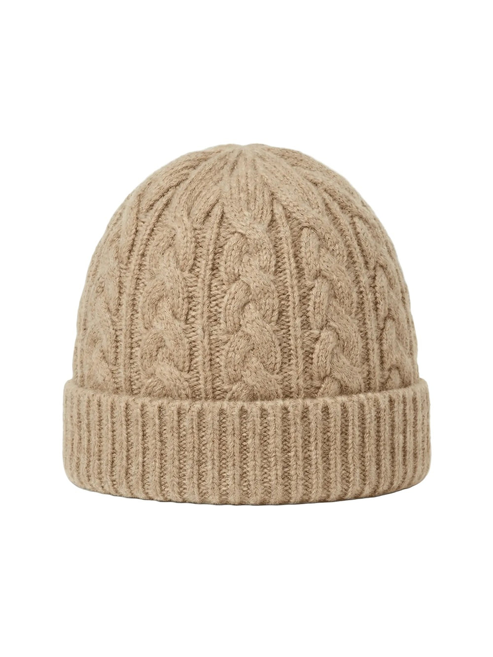 Berretto in Maglia di Cashmere Victoria · Taupe