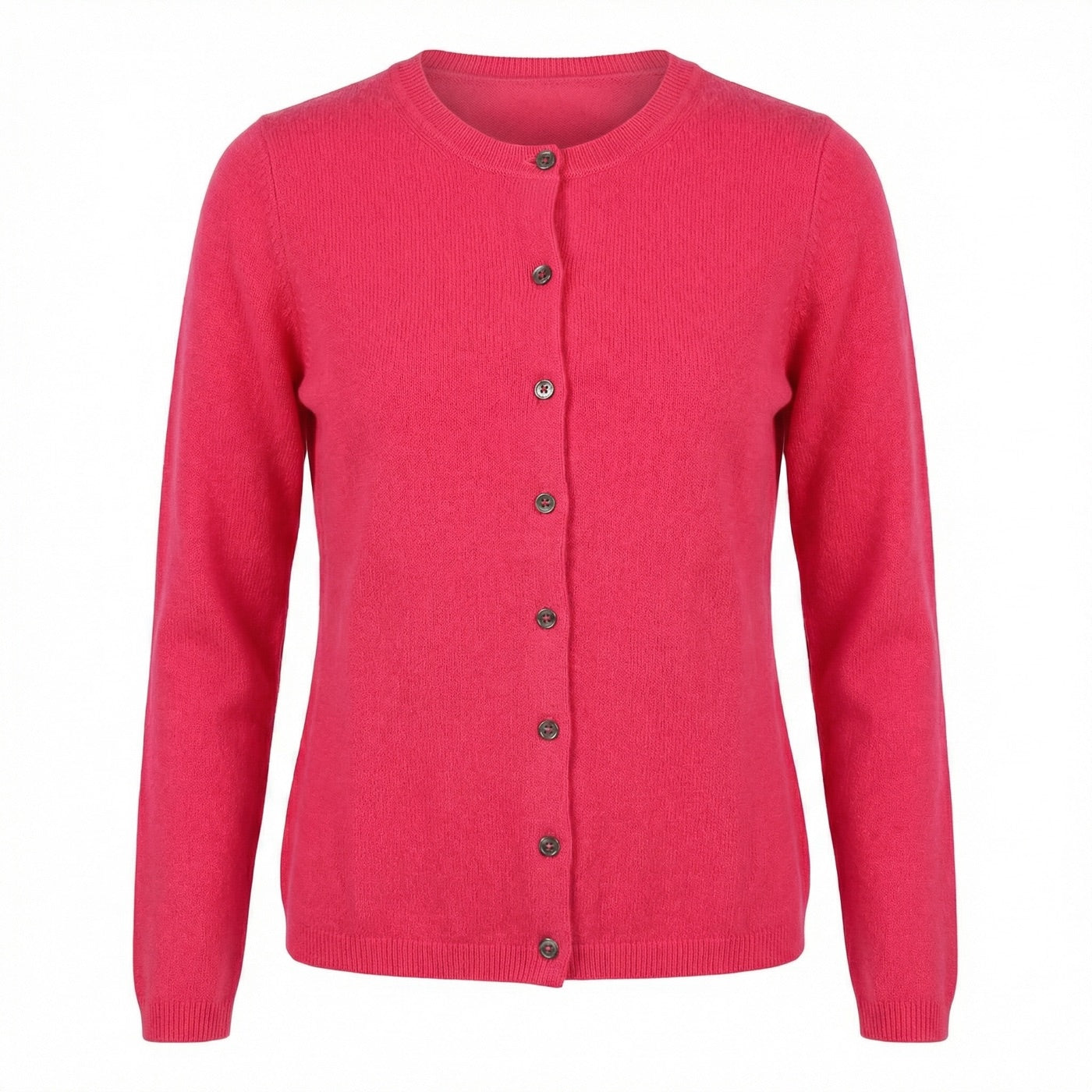 Lightweight Button-Front Cardigan