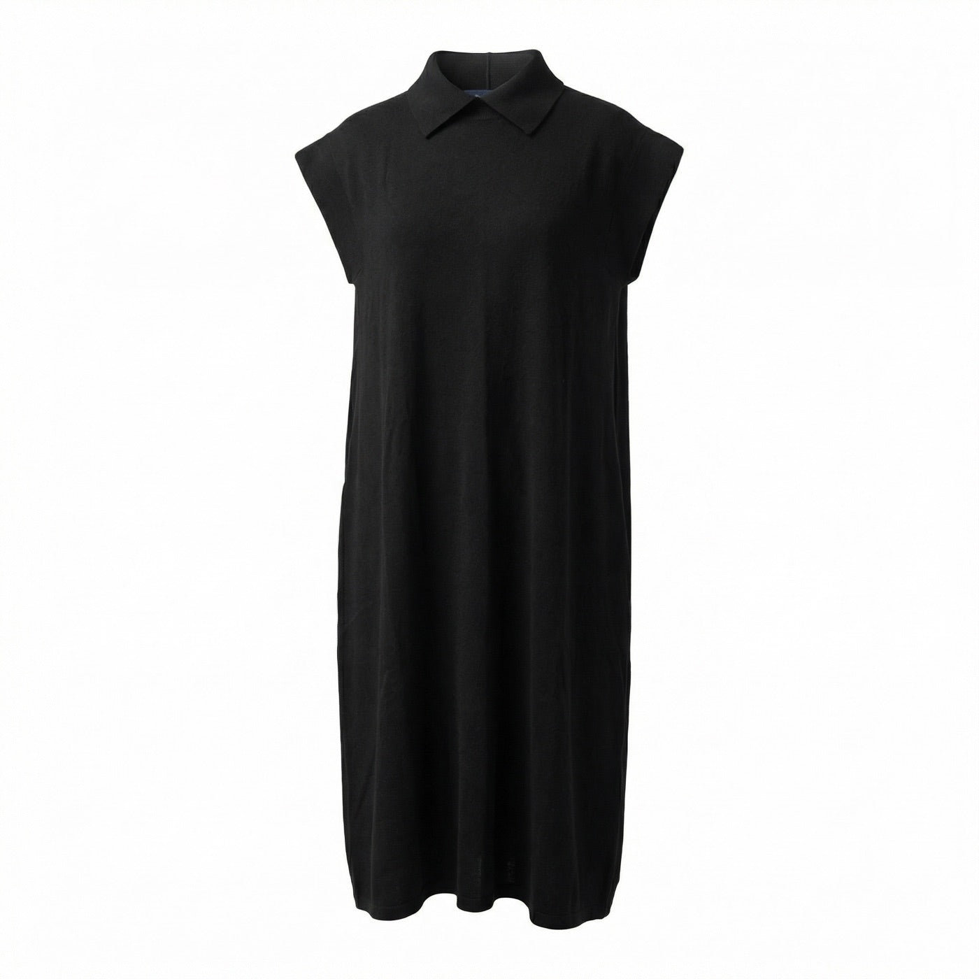 Kleid mit Kragen und Flügelärmeln