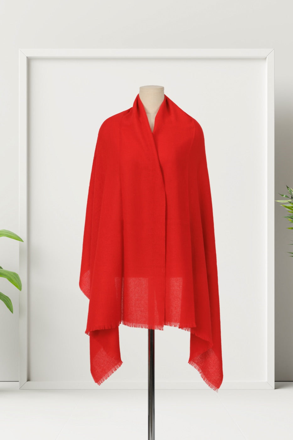 Scarlet Pashmina