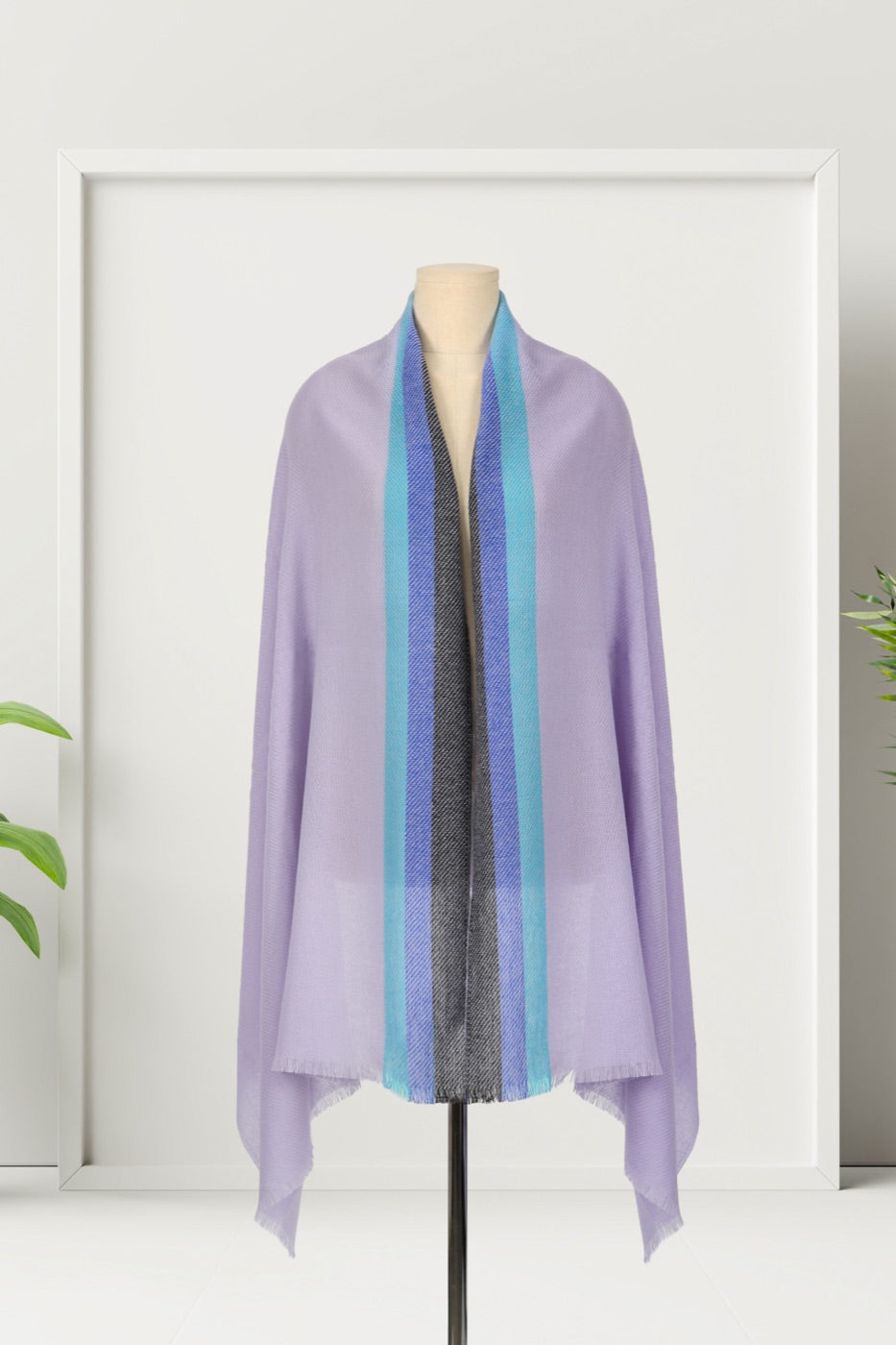 Centre-Stripe Pashmina