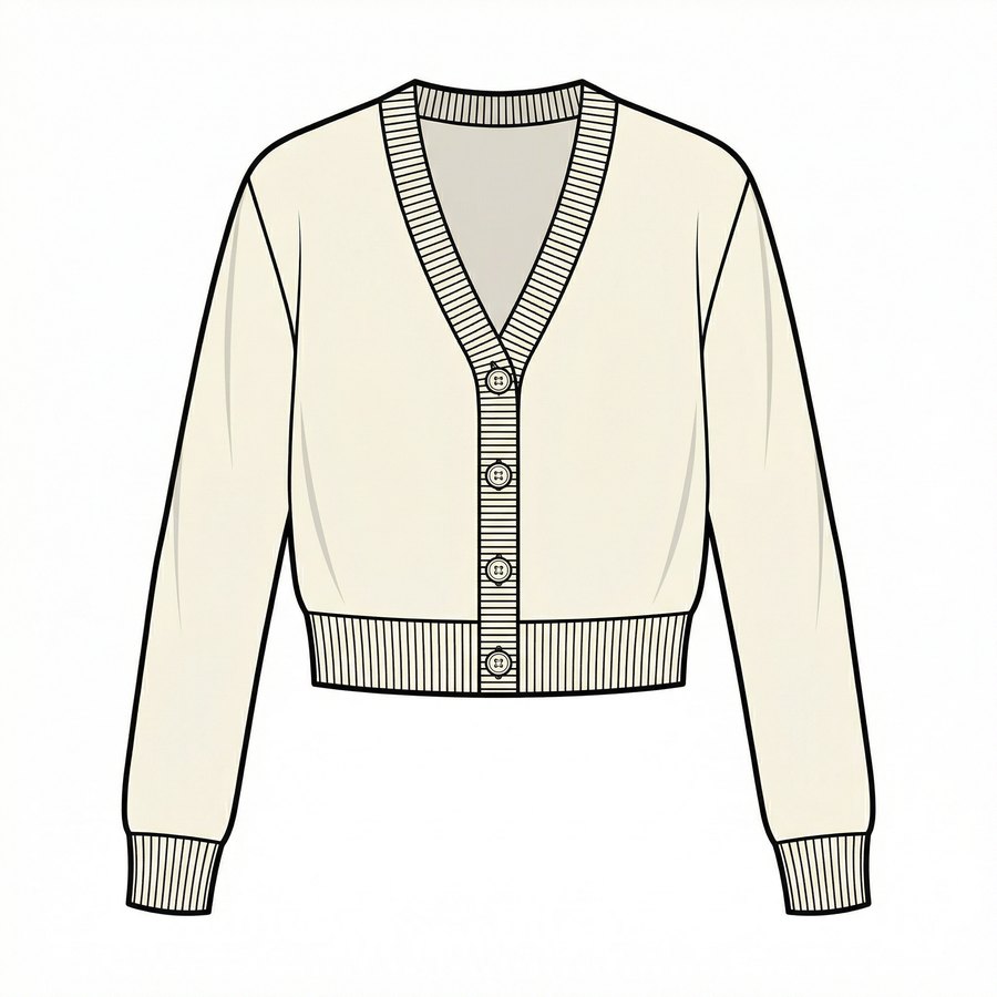 Cropped Cardigan