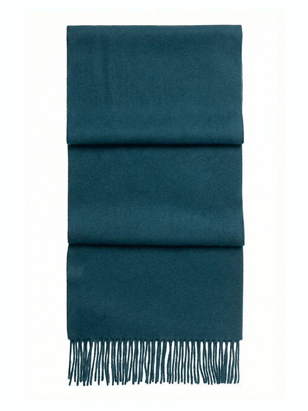 Kaschmir-Fransenschal · Deep Teal