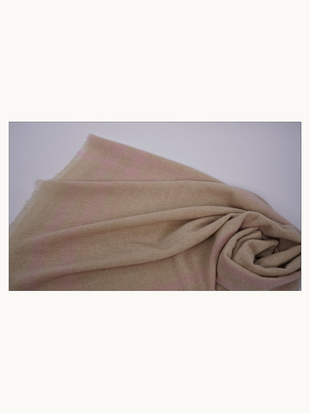 Cashmere Shawl · Blush — flat