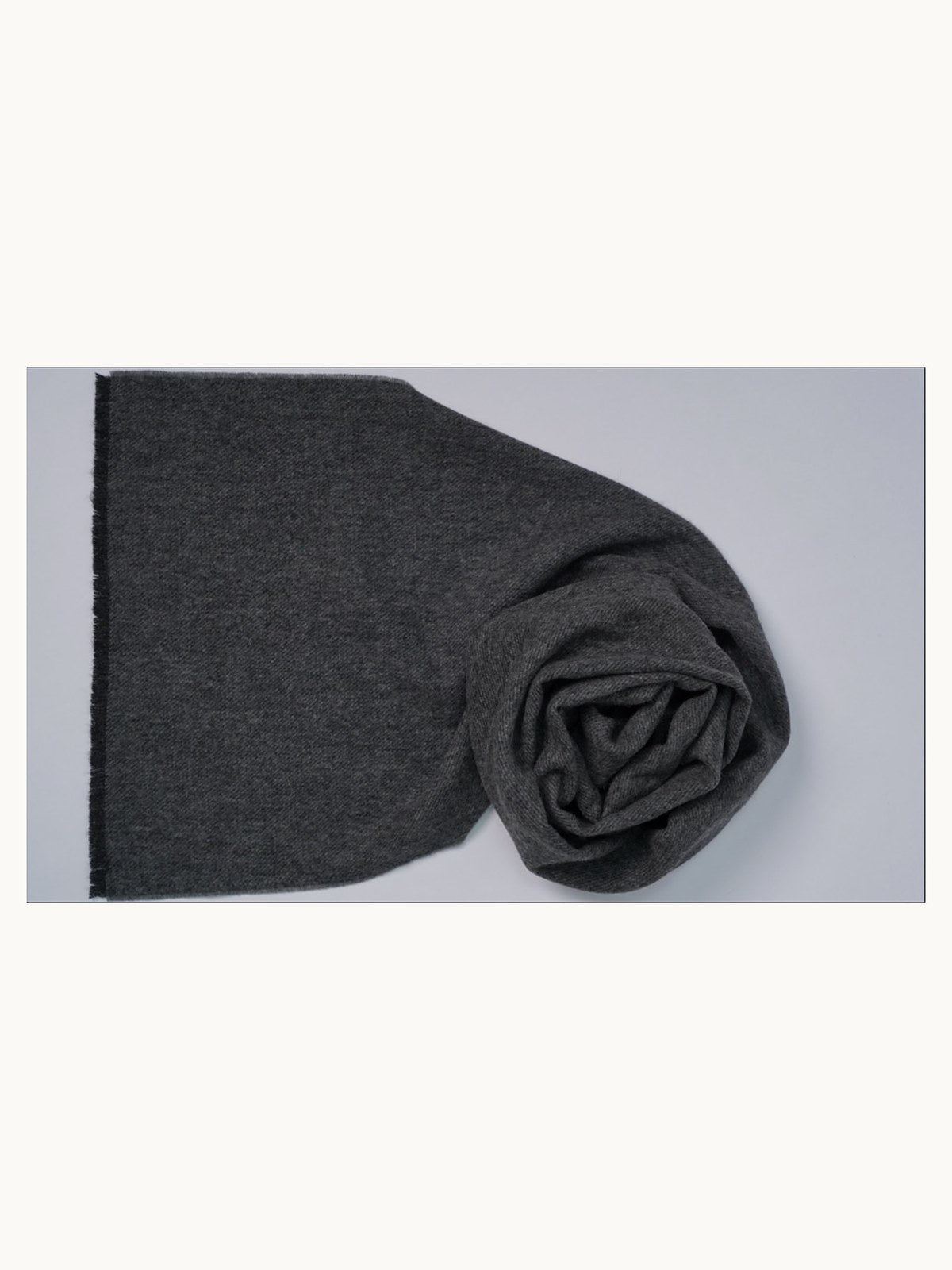 Cashmere Shawl · Charcoal — flat