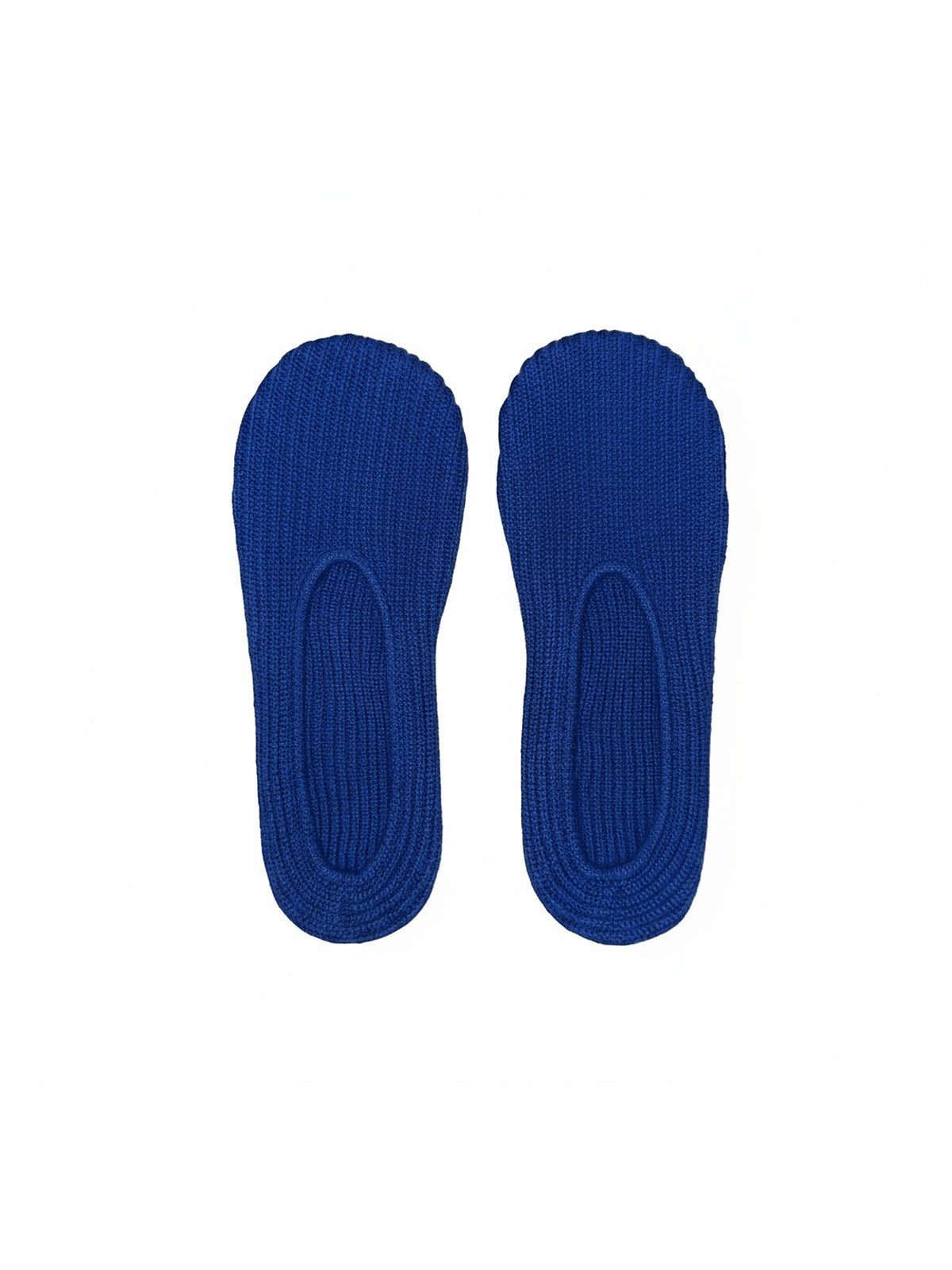 Cashmere Slip-Ons · Navy — flat