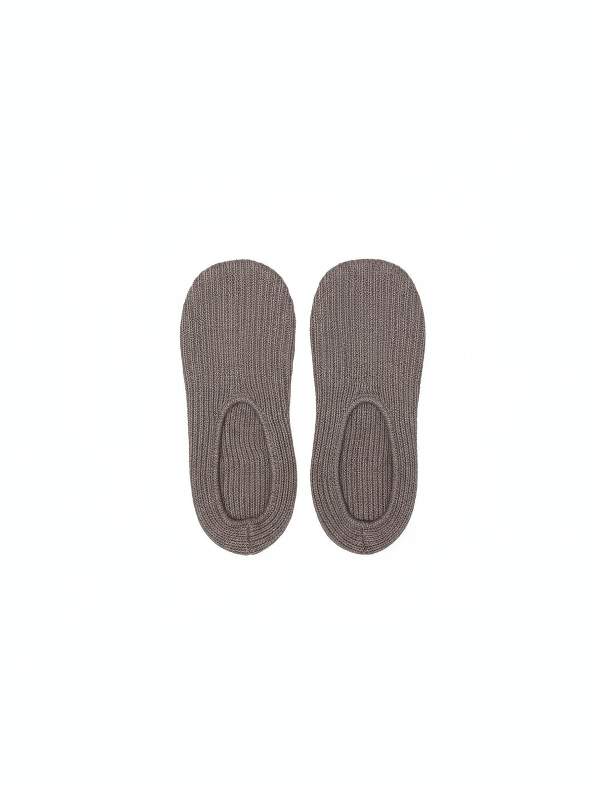 Cashmere Slip-Ons · Taupe — flat